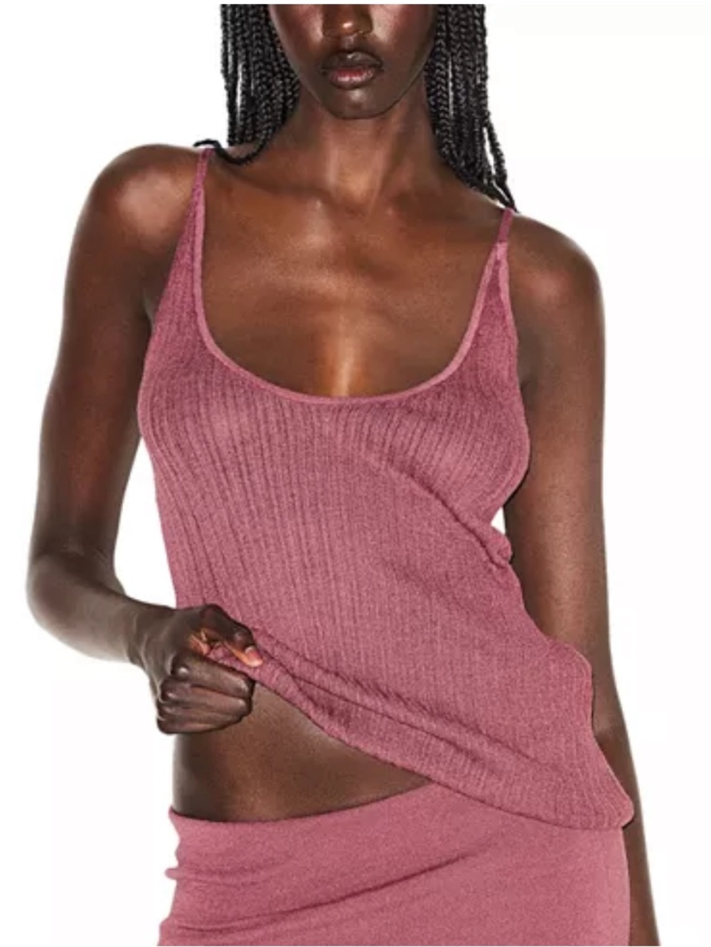 SKIMS Sheer Knit Tank